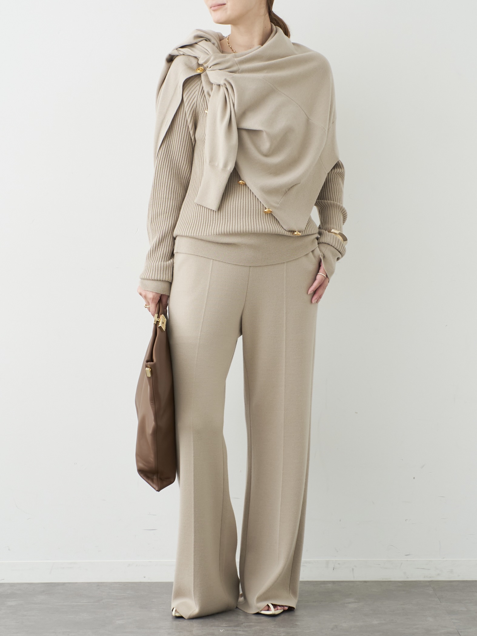 定番 Deuxieme Classe ドゥーズィエムクラス トリアセジョーゼット 7分 